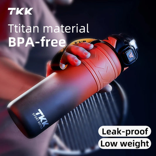 600/800/1000Ml Sports Watter Bottle Tritan Bpa-Free Portable Leak-Proof Plastic Drinkware Outdoor Fitness Gradie Kettle